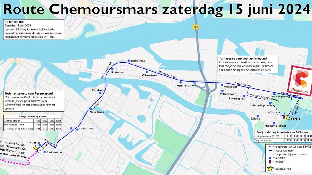 Route chemours mars