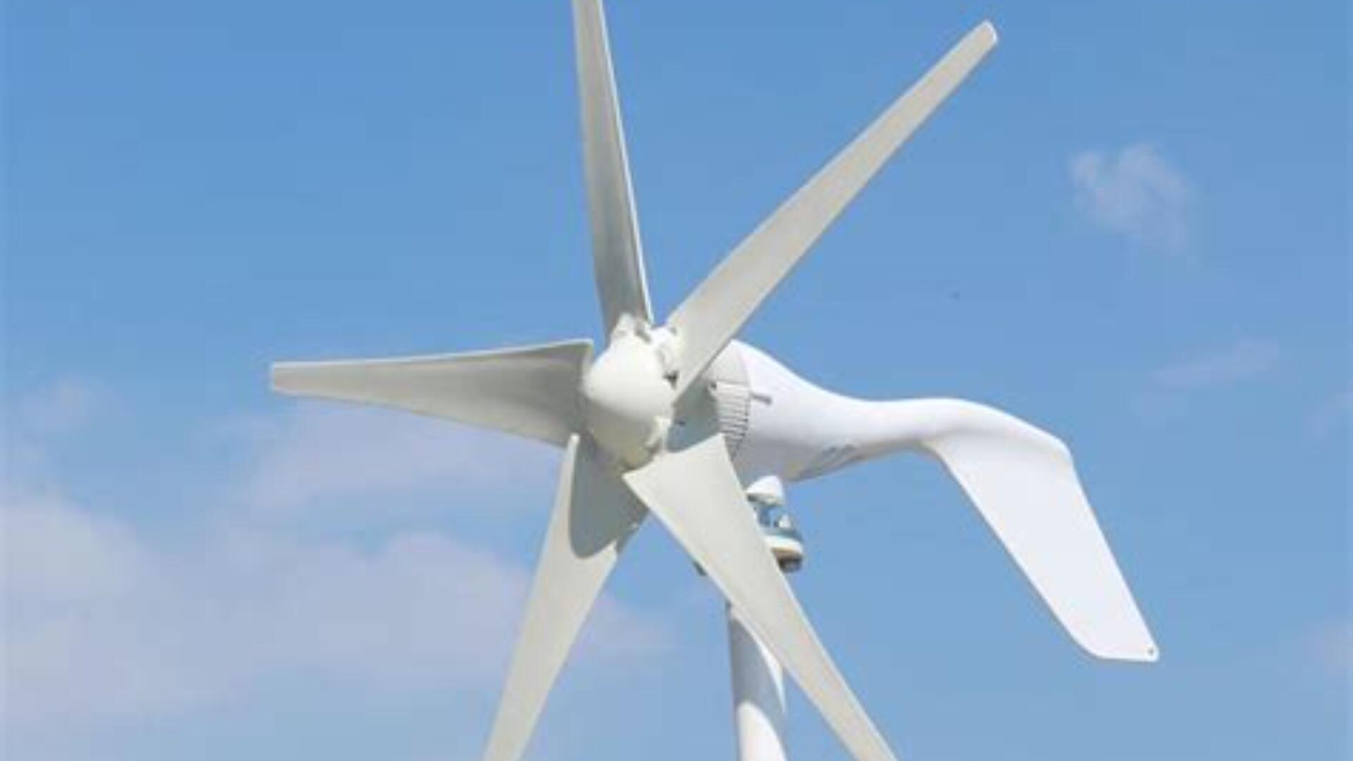 Wind op dak