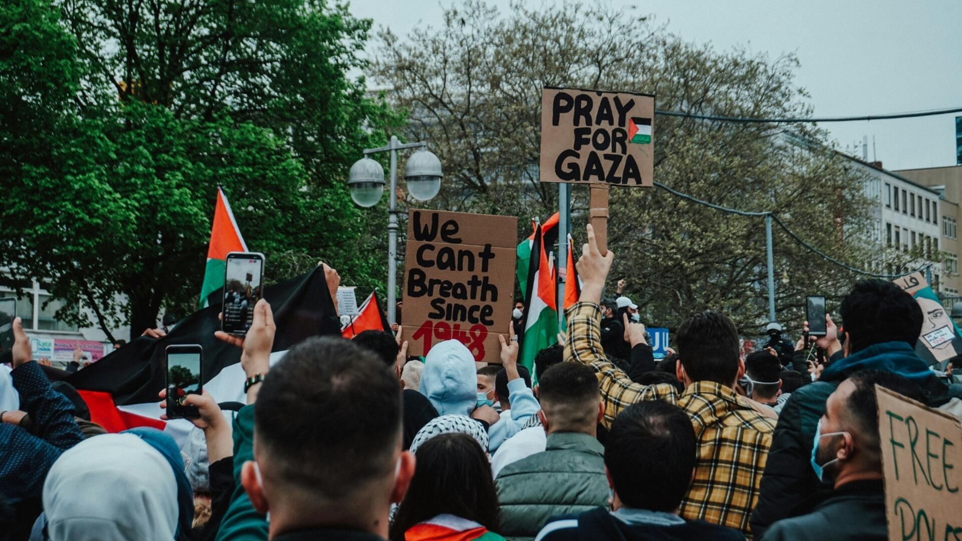 Gaza protest